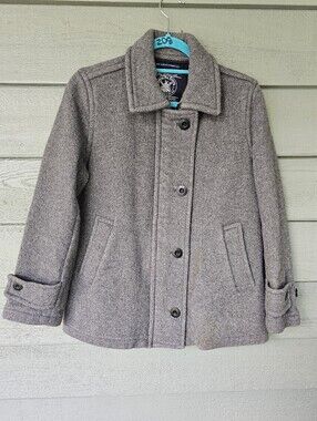 Hudson Bay Company (HBC) by: Gloverall Gray Wool Blend Coat Women's Size Medium